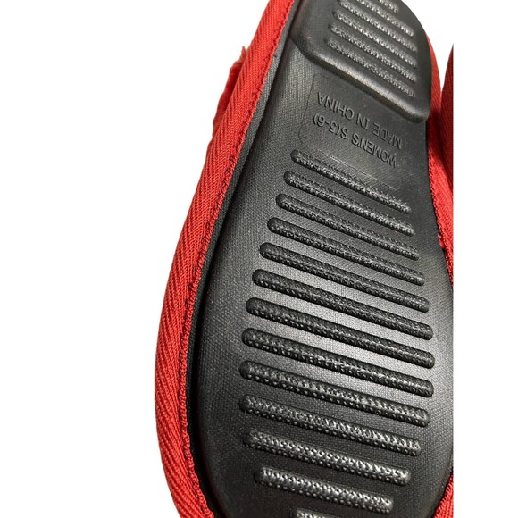 FOCO Women's NCAA Team Sequin Fashion Slippers Arkansas Razorbacks Sz S 5/6 - Picture 3 of 5